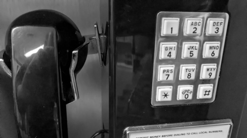 Vintage 90s Phone, Dial 10-10-321 To Place A Collect Call!